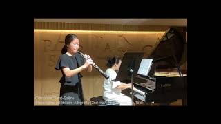 Ellen Chens Oboe Practice Ad libitum–Allegretto 2nd movement from Sonata Op 166 SaintSaëns [upl. by Hertzog]