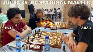 Chess Journey to National Master Game 116  Sicilian Chekhover Variation [upl. by Opiuuk]