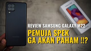 Samsung Tetaplah Samsung  Review Samsung Galaxy M22 [upl. by Ruhtracam]