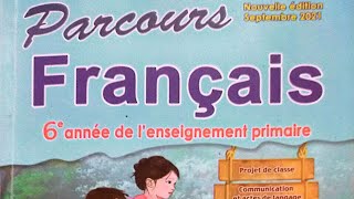 parcours français 6 ème année primaire page 63 [upl. by Hamrah]