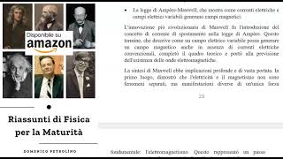 LA SINTESI DI MAXWELL  RIASSUNTI DI FISICA PER LA MATURITÀ [upl. by Lohman260]