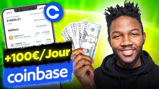 Comment Gagner de largent gratuitement sur Coinbase 3 MÉTHODES [upl. by Africa]