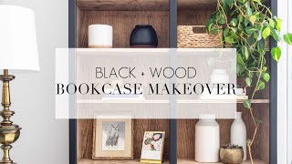 DIY Oak Bookcase Makeover [upl. by Esbensen]