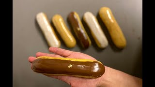 Recette d’éclair facile et rapide  Vanille café et chocolat [upl. by Gine]