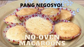 PANG NEGOSYO NO OVEN COCONUT MACAROONS [upl. by Czarra645]