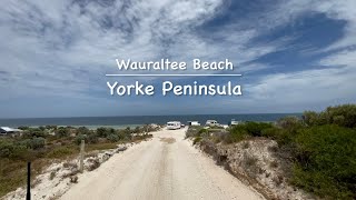 Wauraltee beach York peninsula solo camping [upl. by Ebner]