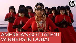 America’s Got Talent winners The Mayyas paint Dubai red with their dance moves [upl. by Saville]