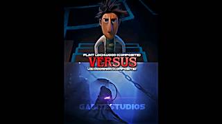 Flint Lockwood Vs Uzi Doorman edit murderdrones Cloudywithachanceofmeatballs [upl. by Brom]