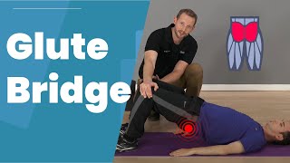 Glute Bridge Exercise  The correct way of doing it [upl. by Ayet180]