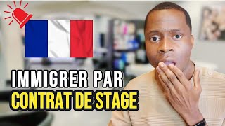 URGENT🚨BOURSE DE STAGE LA FRANCE 🇨🇵 RECRUTE [upl. by Meriel]