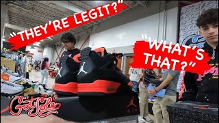 HIS TABLE GOT FLIPPED FOR SELLING FAKES GOTSOLE MIAMI [upl. by Narik]