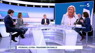 Pécresse Le Pen  trahisons en famille cdanslair 12022022 [upl. by Pauletta]