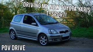 My New Toyota Yaris Tsport POV Drive [upl. by Ysnat]