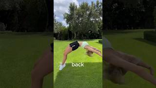 HOW TO DO A BACK HANDSPRING shorts [upl. by Aerdnod]