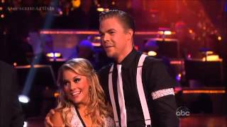 Shawn Johnson Derek Quickstep DWTS Allstars Week 3 YouTube [upl. by Acemahs775]