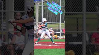 Epic Swing in SloMo 🚀  Fastpitch Softball Hit [upl. by Eastman]