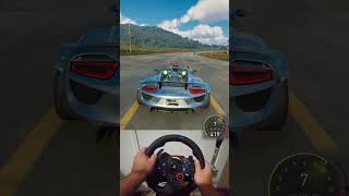 Porsche 918 Spyder 2015 Silvery Edit  The Crew Motorfest  Logitech g29 I Steering Wheel Gameplay [upl. by Donahoe]