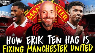 How Erik Ten Hag Is Fixing Man Utd [upl. by Auqinihs]