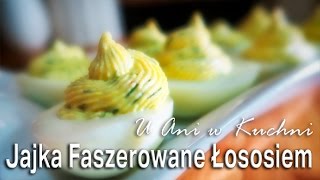 Jajka Faszerowane Łososiem Wędzonym [upl. by Suivat]