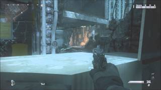 COD Ghosts Secret hiding spot on Free Fall [upl. by Aicelaf]