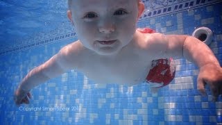 Baby Swimming Underwater [upl. by Veneaux]