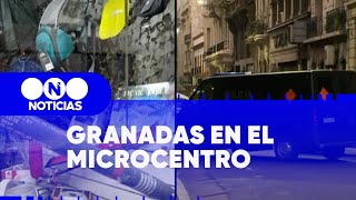 ENCONTRARON MIL GRANADAS en un OPERATIVO en MICROCENTRO  Telefe Noticias [upl. by Aem]