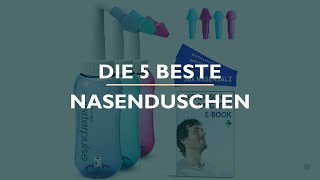 Die 5 Beste Nasenduschen Test [upl. by Ellecram245]