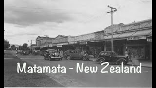 Matamata  Main Street  New Zealand [upl. by Saenihp710]