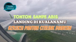 Tonton Sampe AbisKoleksi Pantun Citilink diabisin waktu Landing di Kualanamu International Airport [upl. by Sinegra]