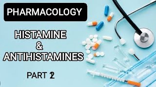 PHARMACOLOGY  Histamine and antihistamines pharmacology histamine [upl. by Limoli689]