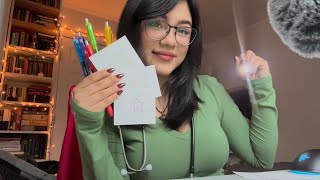 ASMR ADHD Exam  Cranial Nerve Exam [upl. by Aihsila]