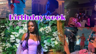 Vlog Birthday Week  Janiece’s Lashes Launch 🎊 bts of Ama Governor’s S  P ft Ghanaian Influencers [upl. by Cerveny]