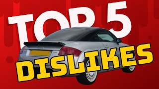 Top 5 Things I Dislike About My Audi TT [upl. by Roselyn745]