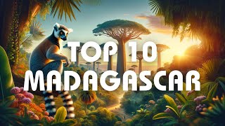 Discover Madagascars Top 10 Wonders From Baobab Avenues to Lemurs [upl. by Ahsilam]