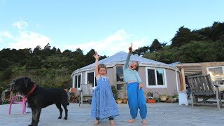 DAY IN THE UNSCHOOLING YURT LIFE  OFF GRID LIVING NZ  DITL [upl. by Nolyaw]