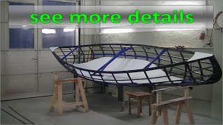 Skinboat Manufacture Teil 2 canoe build skinonframe DIY Kanu [upl. by Letsirhc136]