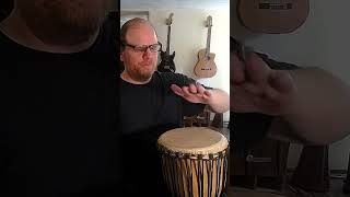 Djembe mit und ohne FingerPercussion  LP442F amp Schlagwerk FJ 20 [upl. by Eissalc]