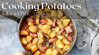 COOKING POTATOES LIKE A CHEF [upl. by Candice]