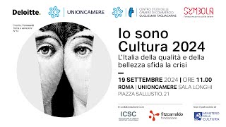 Presentazione quotIo Sono Cultura 2024quot [upl. by Aihsenor]