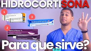 HIDROCORTISONA CREMA PARA QUE SIRVE  3 COSAS  MEDICAMENTOS [upl. by Rafaela]