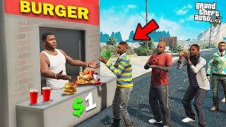 GTA 5  Franklin Opened A Restaurant In GTA 5 [upl. by Melly]