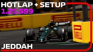 F1 23 JEDDAH Hotlap  Setup 125599 56 th Worldwide Ranking 💪 [upl. by Ayotel401]