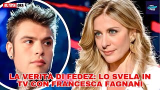 La Verità di Fedez Lo Svela in TV con Francesca Fagnani [upl. by Sivi]