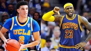 LeBron James vs Lonzo Ball 1 ON 1 Parody [upl. by Eboj432]