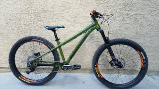 Nukeproof Scout 275 2020 Custom Build With Fox Fork 34 Elite With 160mm [upl. by Konikow]