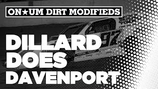 HIGHLIGHTS ONUM Dirt Modifieds Feature Davenport Speedway July 22 2024 [upl. by Leivad]