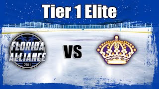 Tier1 Elite  December 2024  2011 Florida Alliance vs Jr Kings [upl. by Kamillah552]