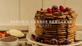 How to Eat ParsnipCarrot Pancakes with Chickpea Flour [upl. by Caria635]