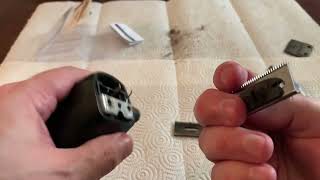 How to replace the blades on Wahl clippers [upl. by Jari]