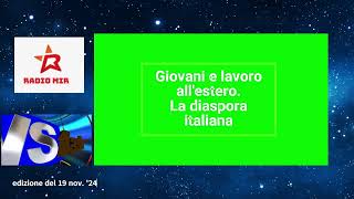 19 nov 24 Gr Pensionati nel mondo Sciopero SSL Case riposo Svizzera Giovani emigrazione Italia [upl. by Otxilac]